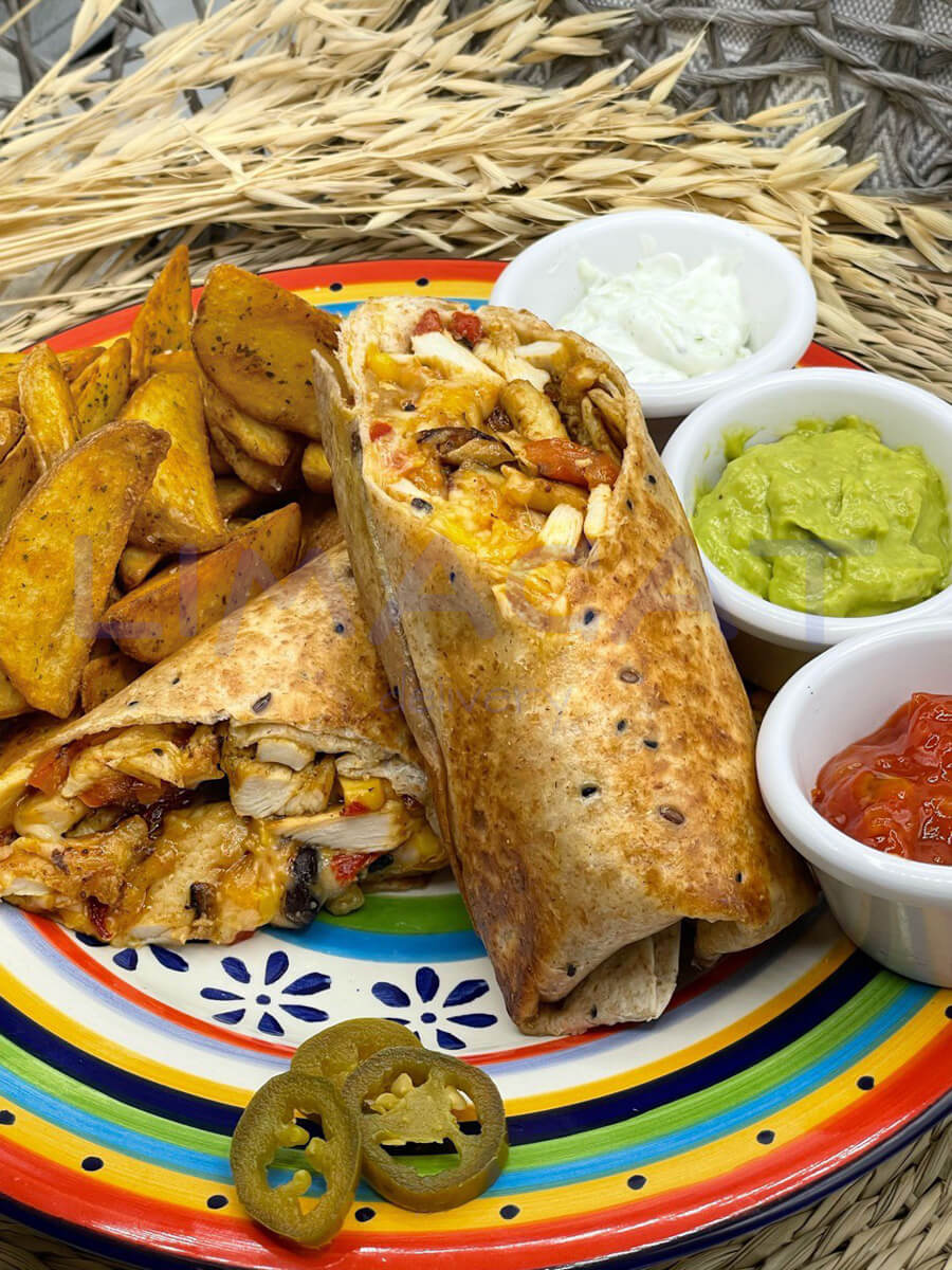 Буррито с курицей