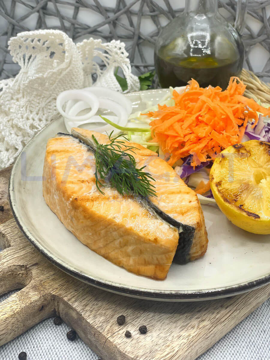 Стейк из лосося