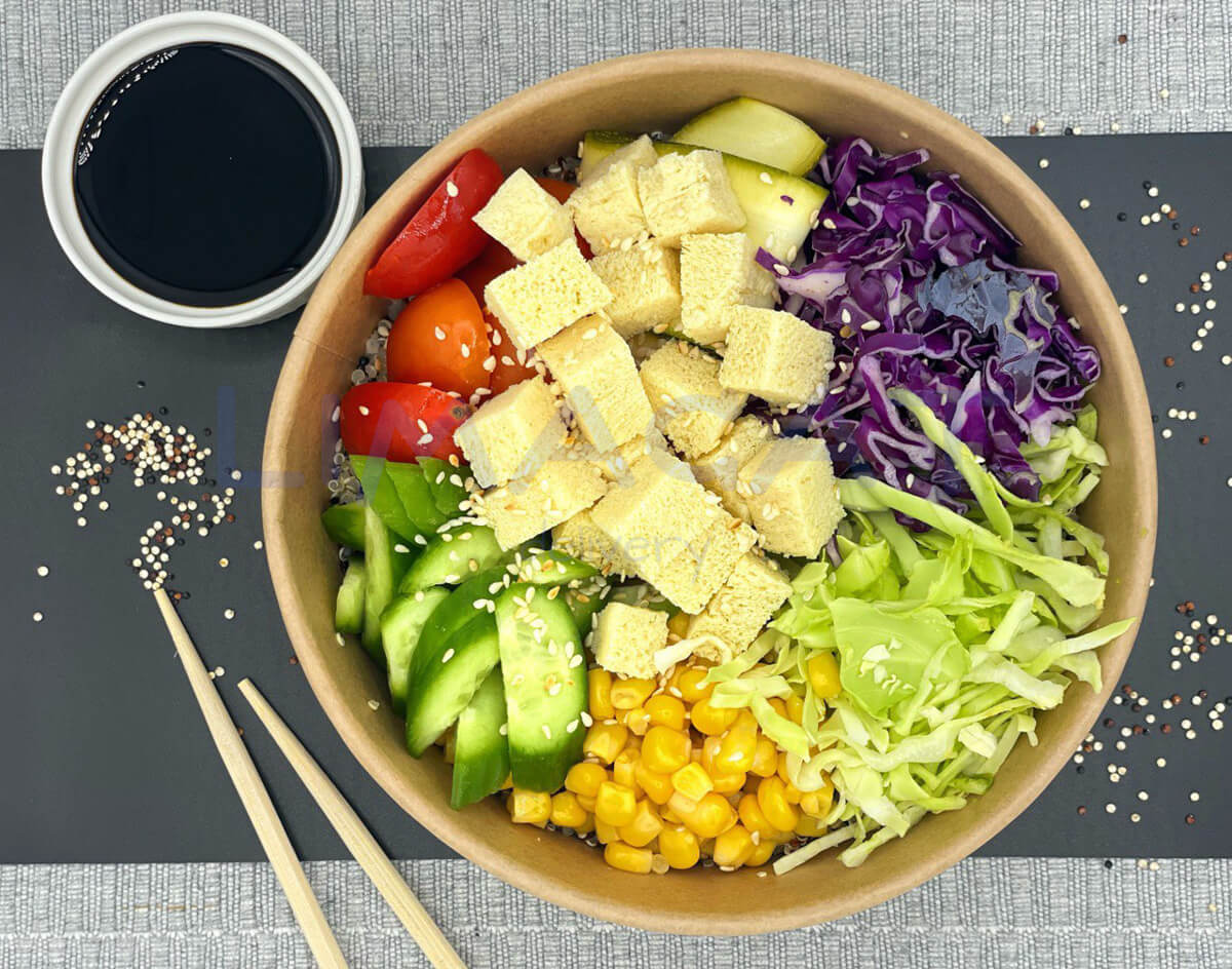 Боул с тофу