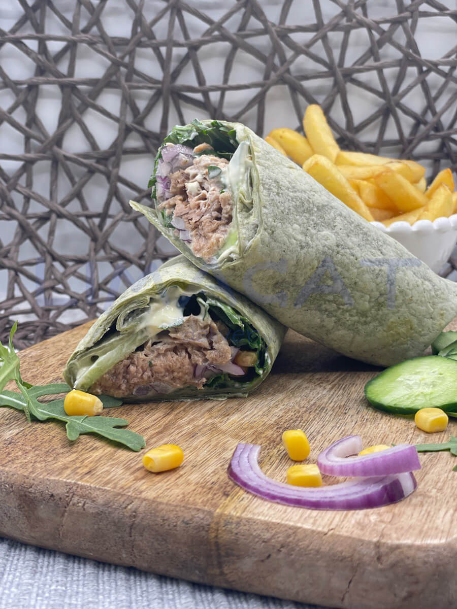 Tuna Wrap + French Fries