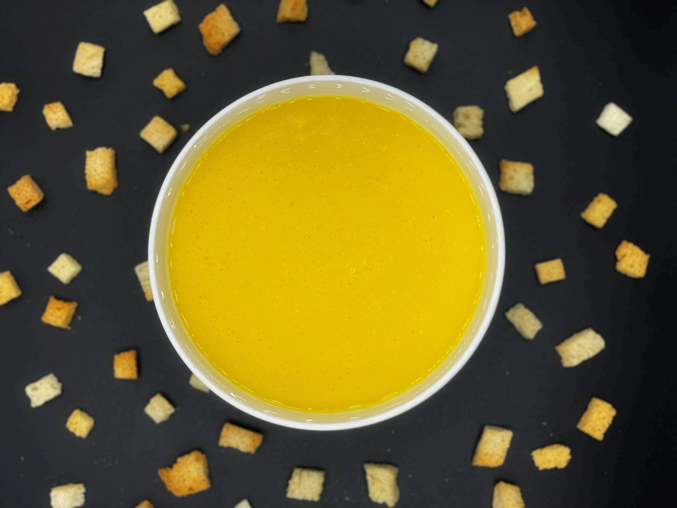 Кукурузный крем-суп в азиатском стиле