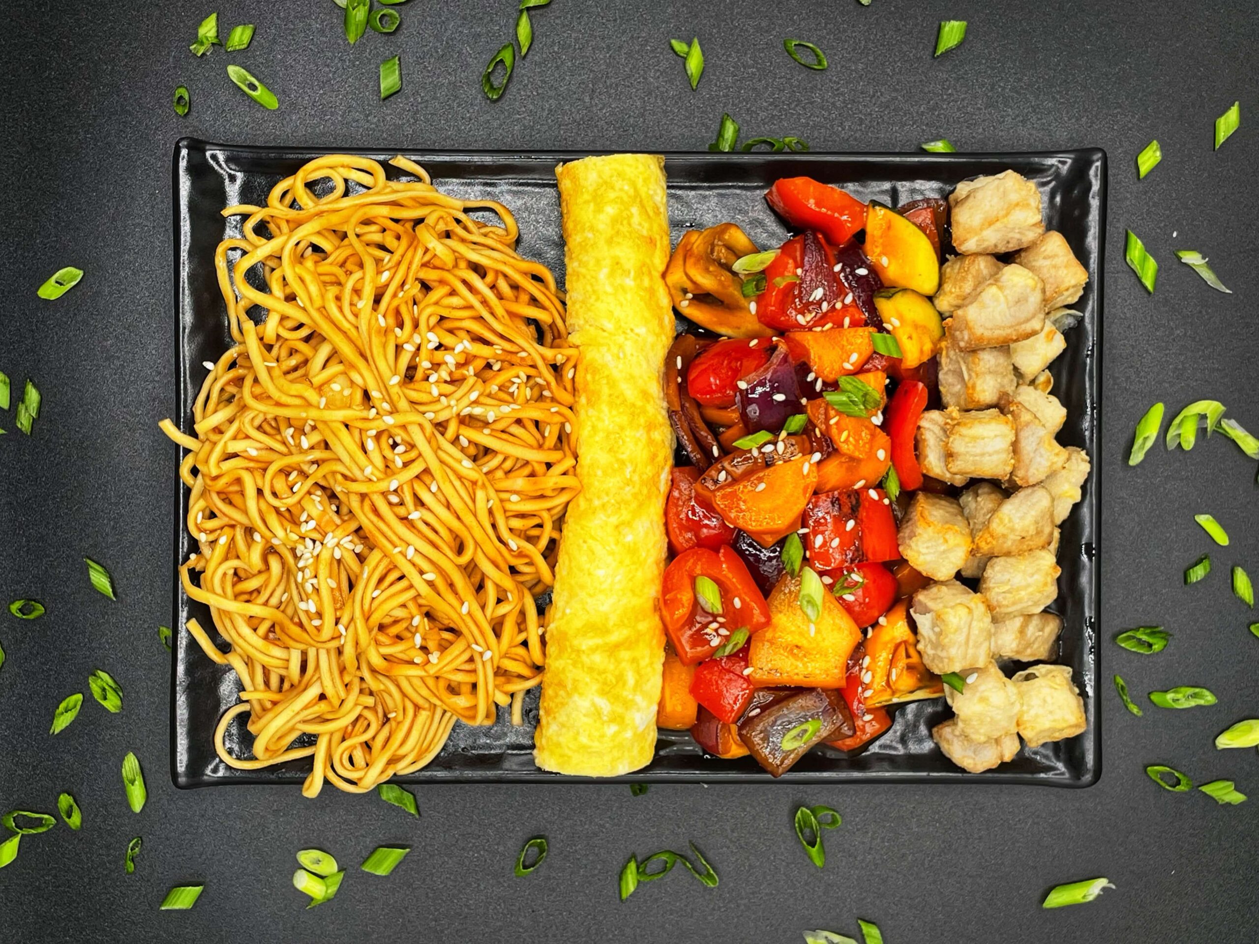 Теппаньяки с тунцом